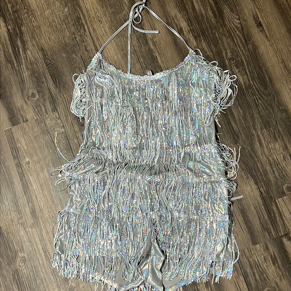 Sequin Romper